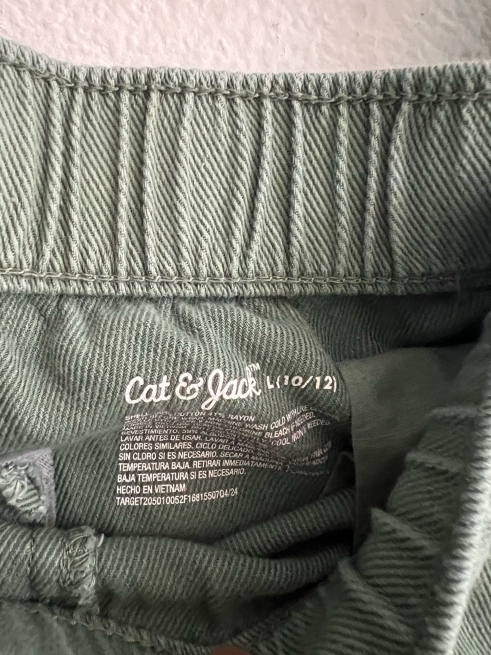 Light Blue and Olive Green Jogger Pants Duo - Picture 11 of 15